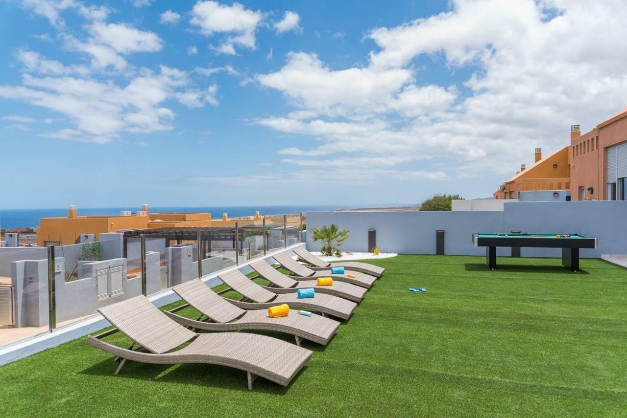 Villas Elena Y Mario Ocean View, Heated Pool, Fast Fiber Caleta De Fuste Exteriör bild