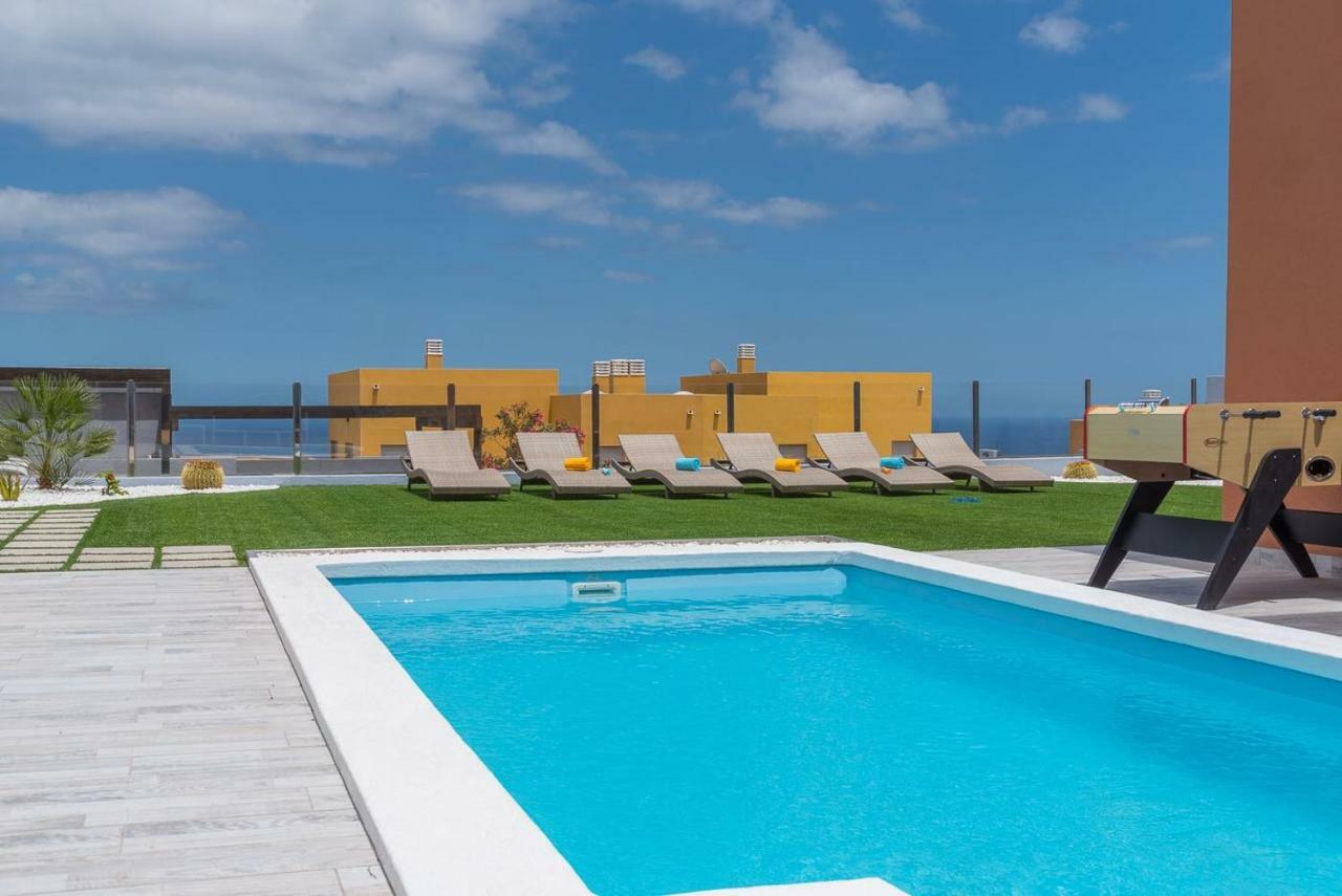 Villas Elena Y Mario Ocean View, Heated Pool, Fast Fiber Caleta De Fuste Exteriör bild