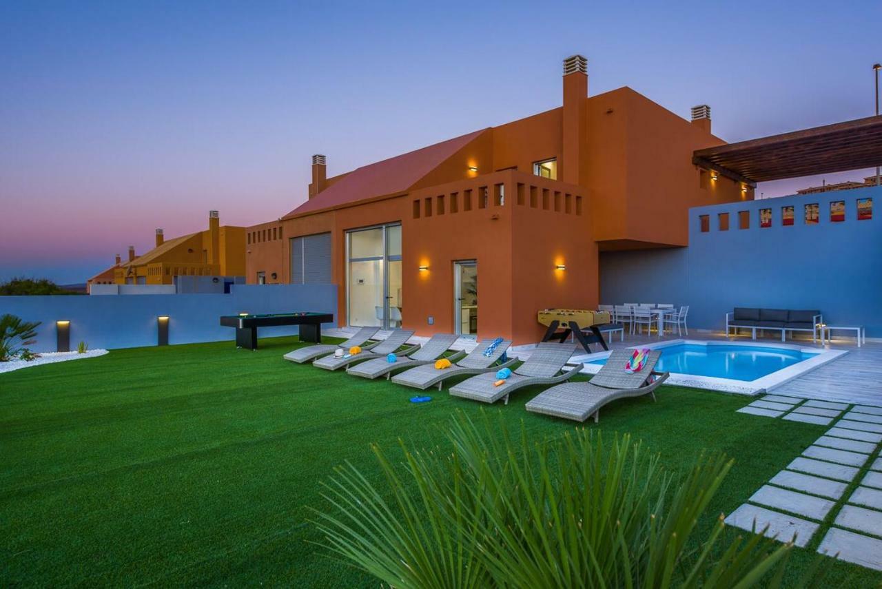 Villas Elena Y Mario Ocean View, Heated Pool, Fast Fiber Caleta De Fuste Exteriör bild