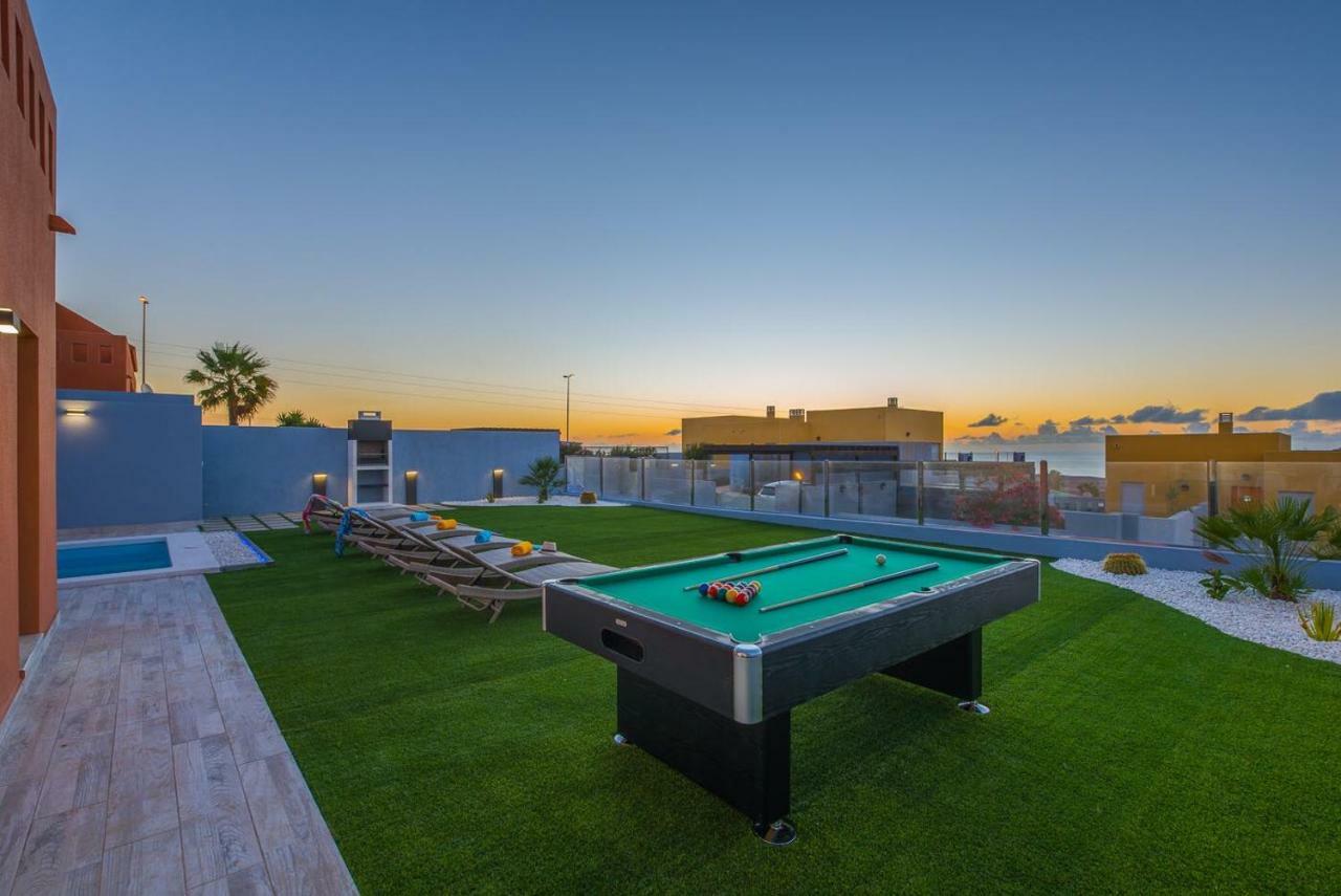 Villas Elena Y Mario Ocean View, Heated Pool, Fast Fiber Caleta De Fuste Exteriör bild